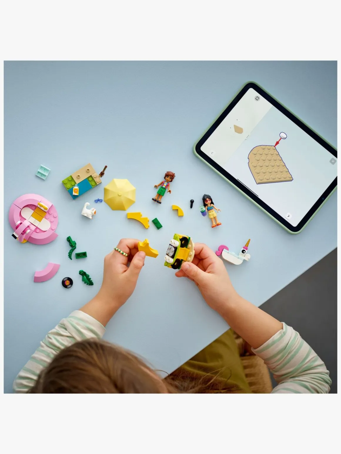 LEGO Friends 42658 Poolparty med enhjørning og flamingo