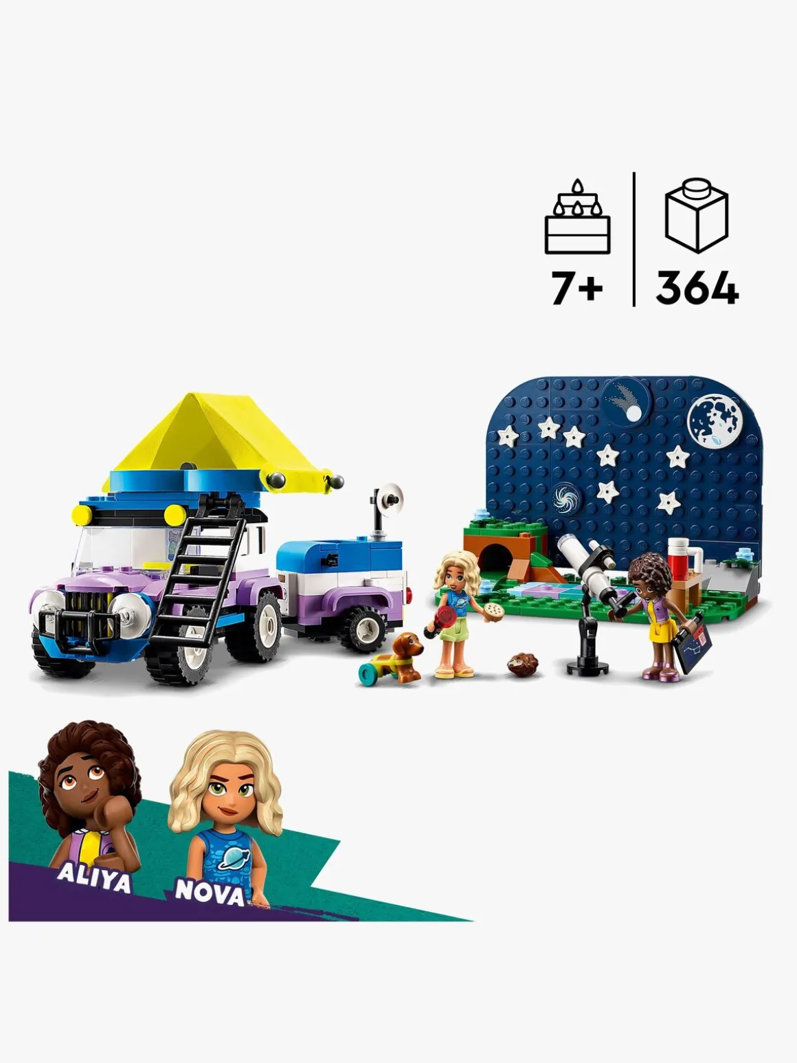 LEGO Friends 42603 Stjernekigger-campingvogn