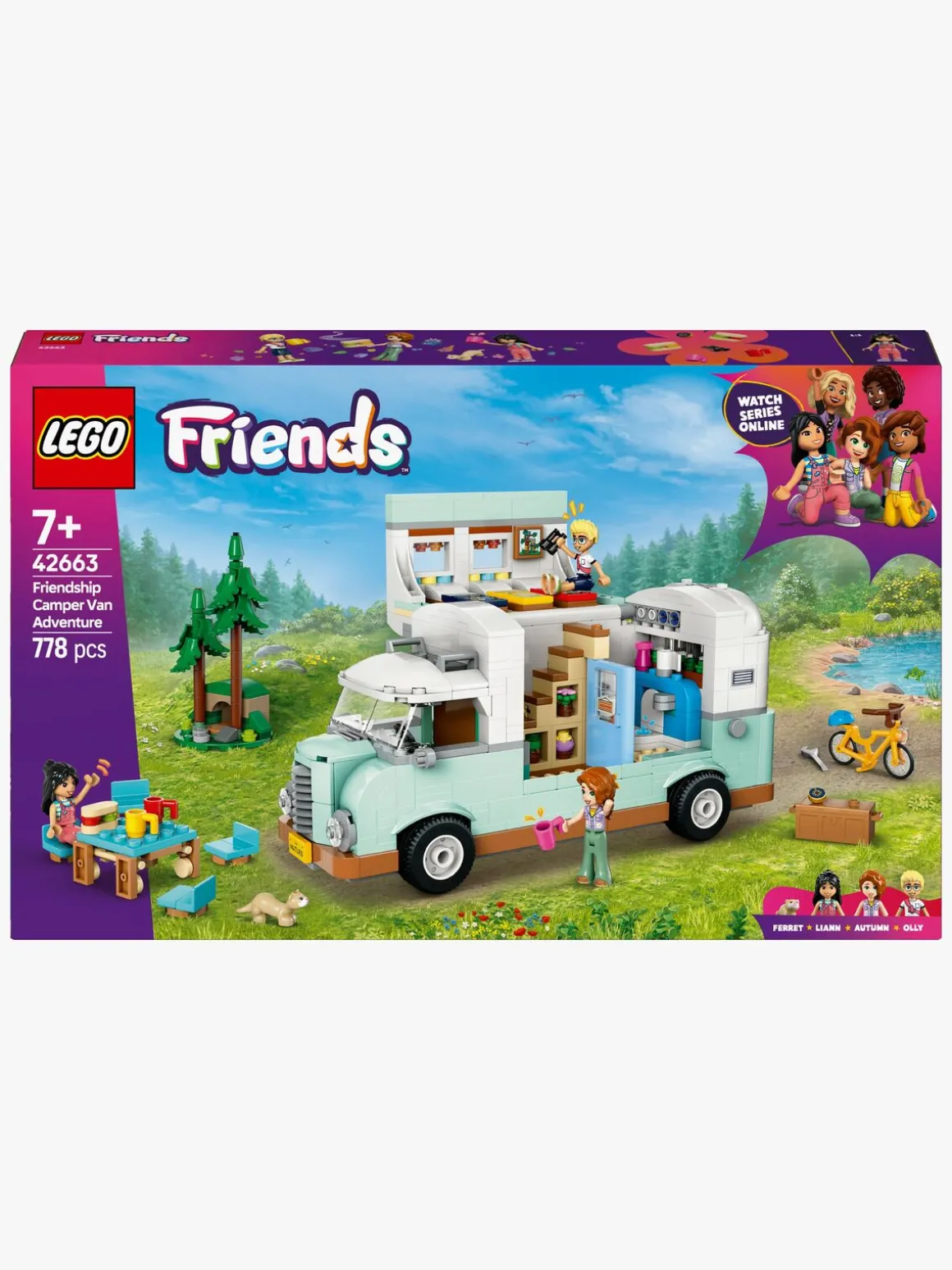 LEGO Friends 42663 Venskabs-autocamper på eventyr