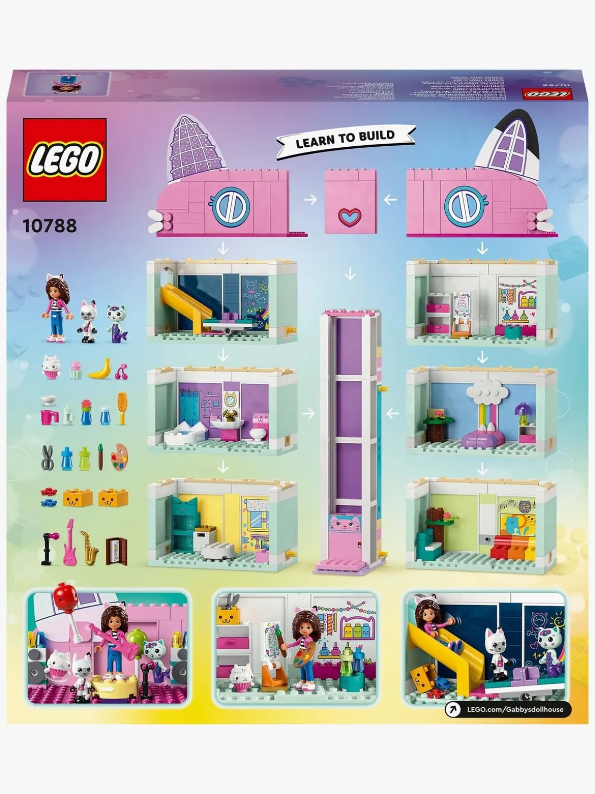 LEGO Gabby's Dollhouse 10788 Gabbys dukkehus