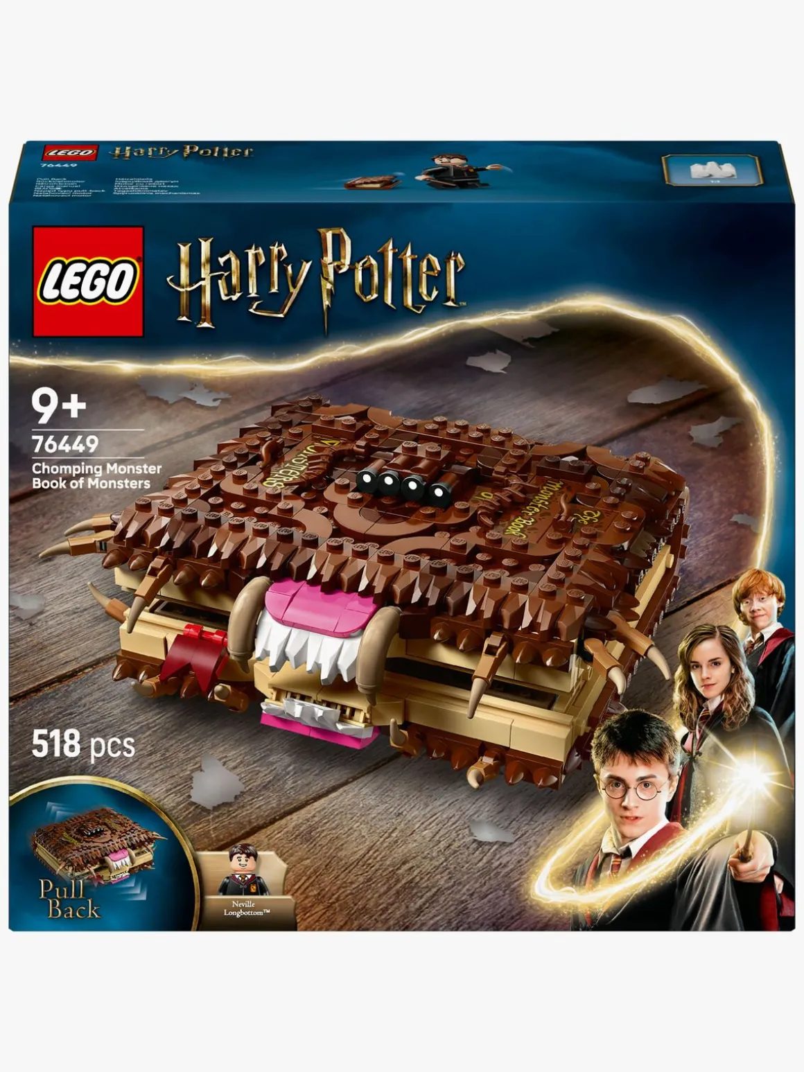 LEGO Harry Potter 76449 Bidende Store Monsterbog