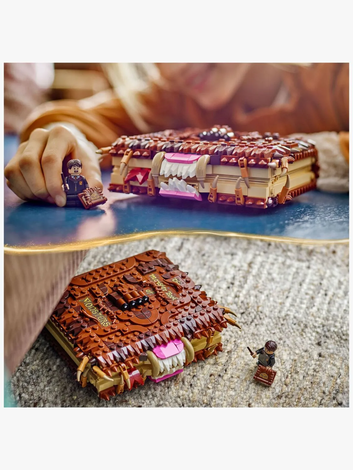 LEGO Harry Potter 76449 Bidende Store Monsterbog