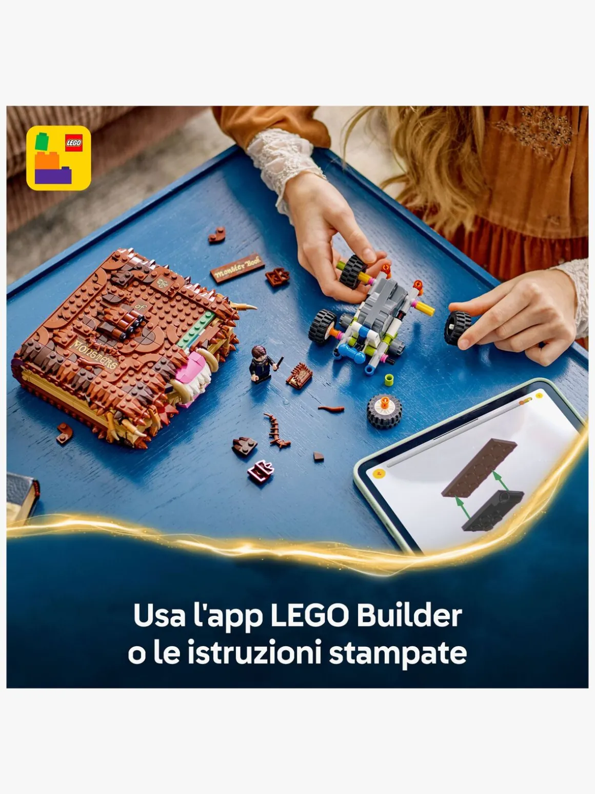 LEGO Harry Potter 76449 Bidende Store Monsterbog