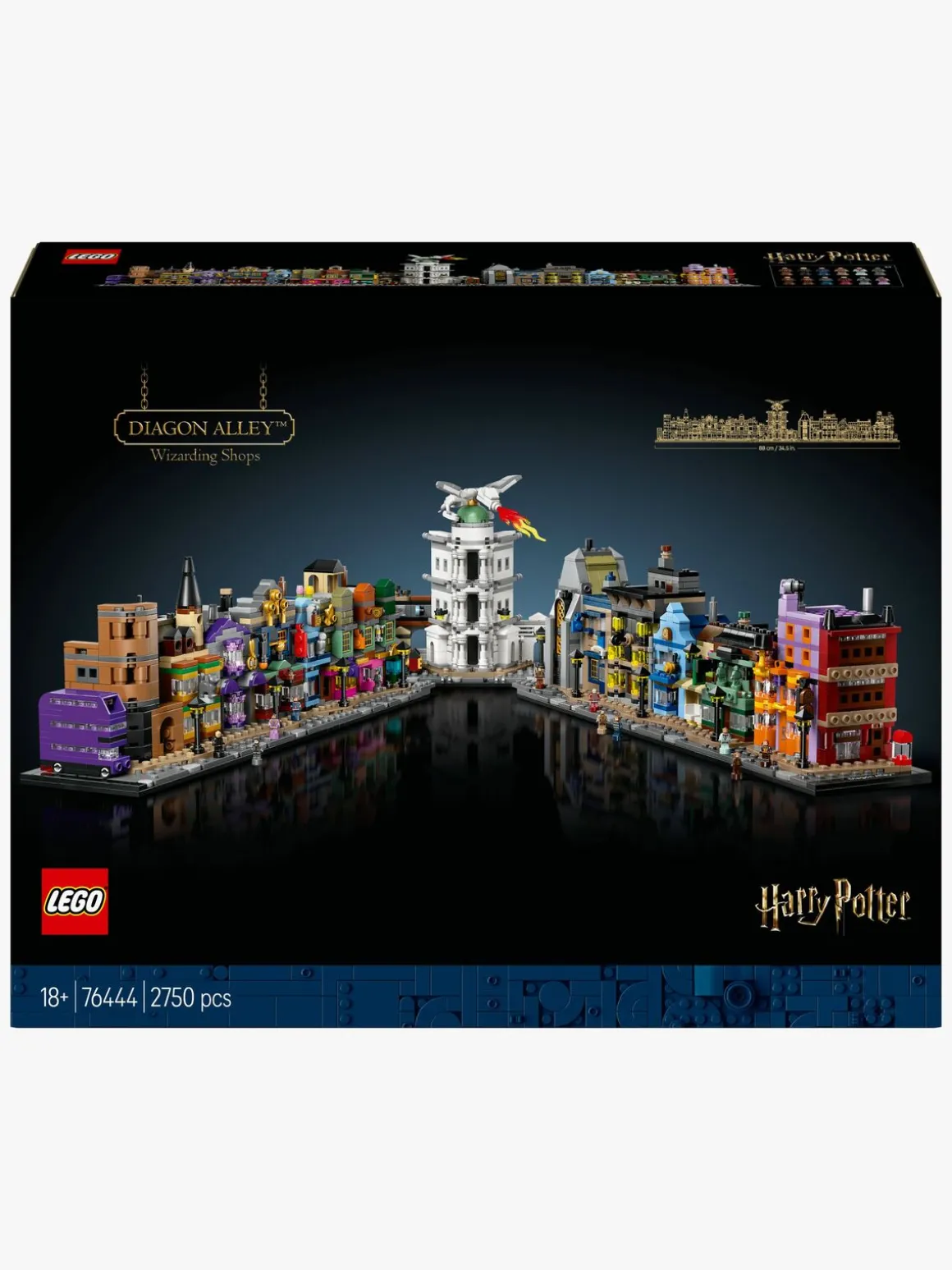 LEGO Harry Potter 76444 Diagonalstrædes butikker