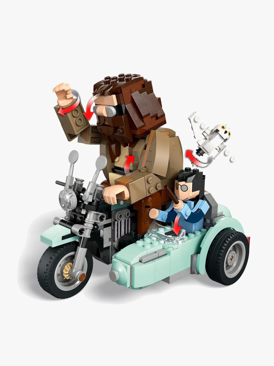 LEGO Harry Potter 76443 Hagrid og Harrys motorcykeltur