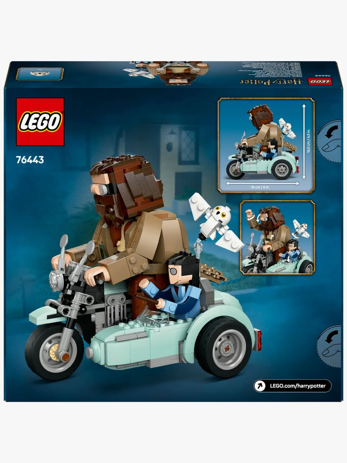 LEGO Harry Potter 76443 Hagrid og Harrys motorcykeltur