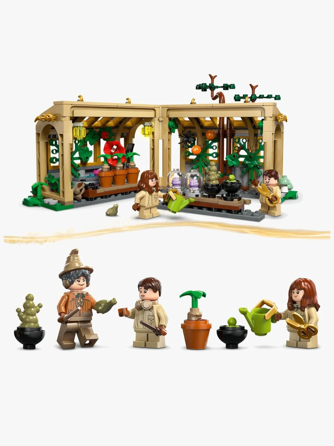 LEGO Harry Potter 76445 Hogwarts-slottet: Botaniklektion