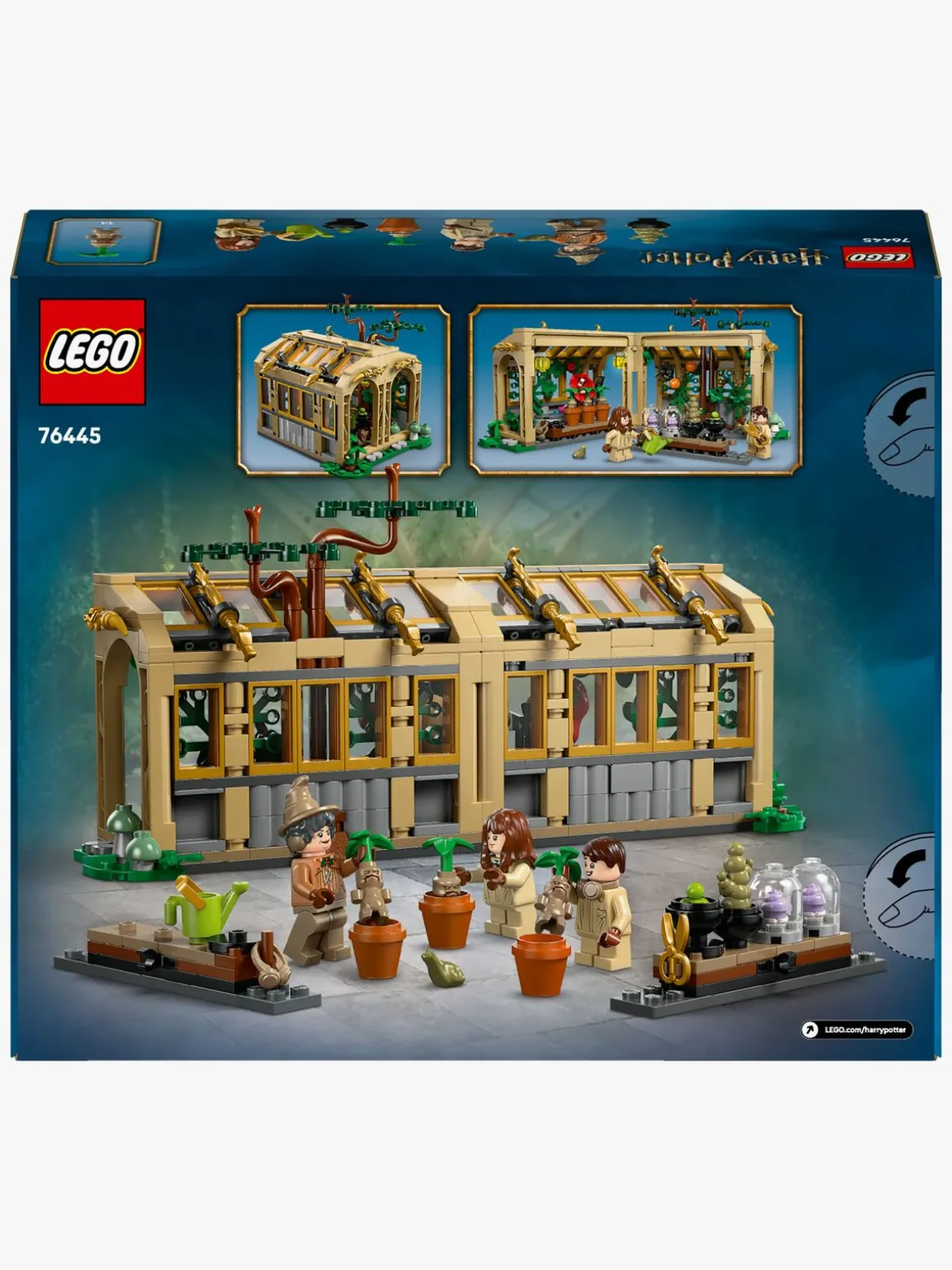 LEGO Harry Potter 76445 Hogwarts-slottet: Botaniklektion