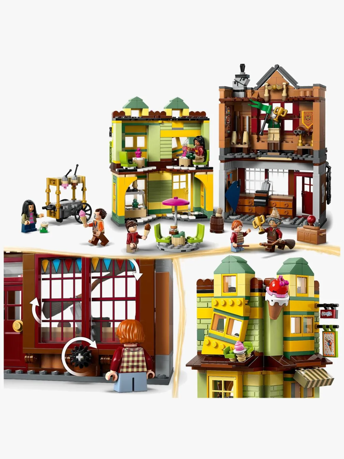 LEGO Harry Potter 76452 Kvalitetsudstyr til Quidditch og Iscafé