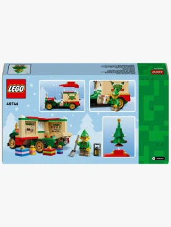 LEGO Iconic 40746 Julemandens pakkebil