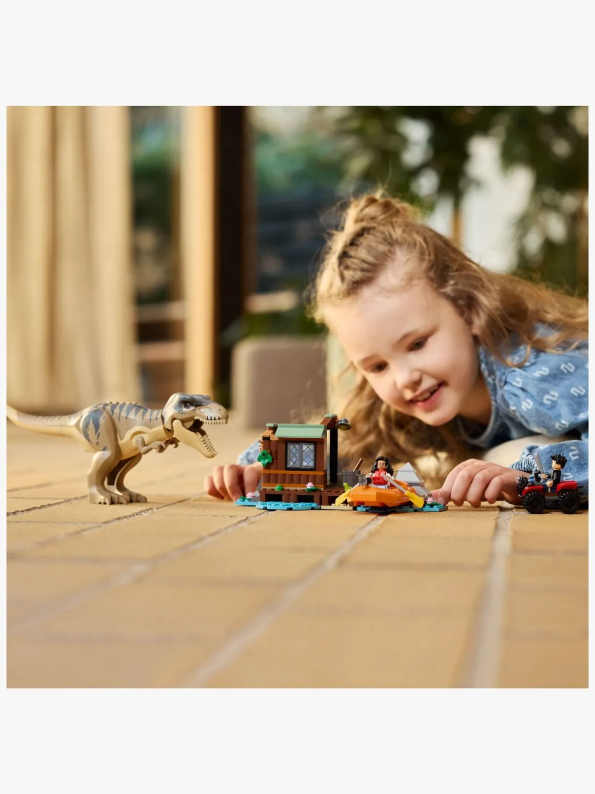 LEGO Jurassic World 76975 Bådflugt fra T. rex