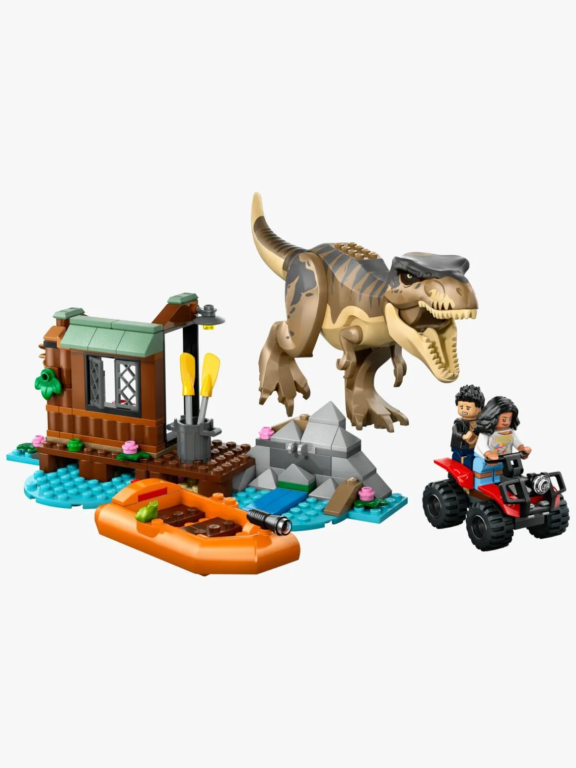 LEGO Jurassic World 76975 Bådflugt fra T. rex