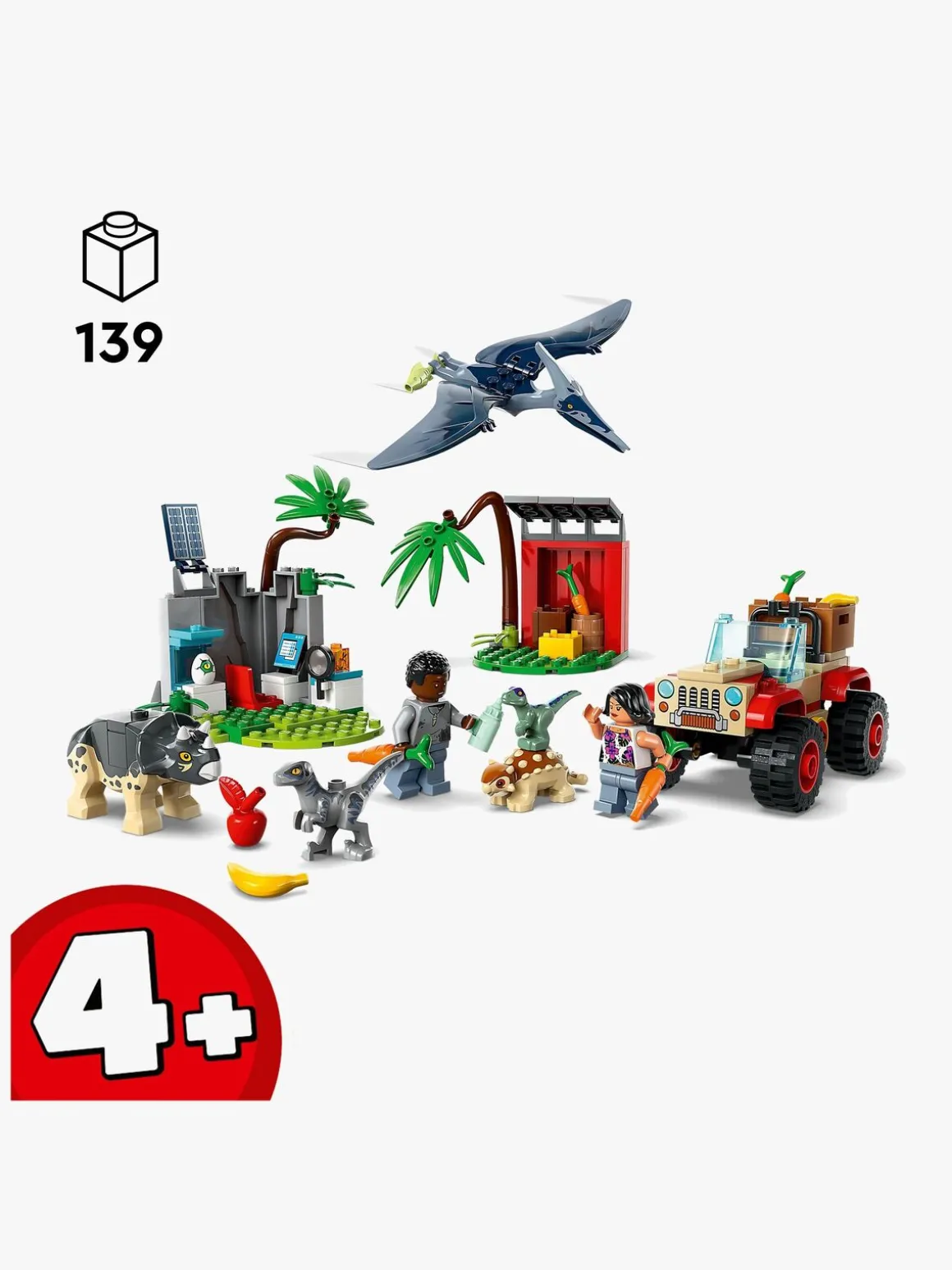 LEGO Jurassic World 76963 Dinosaurunge-internat