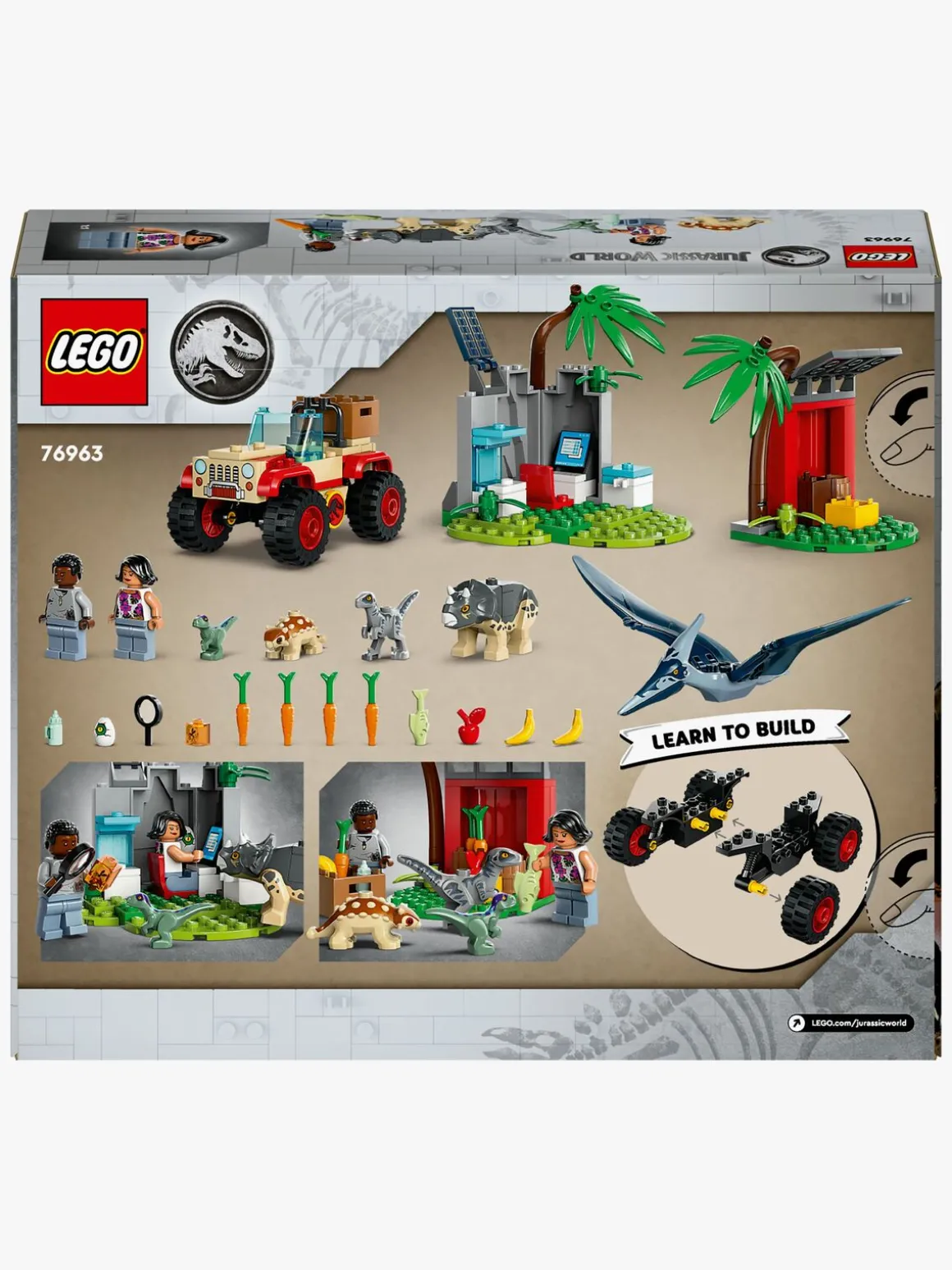 LEGO Jurassic World 76963 Dinosaurunge-internat
