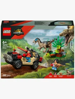 LEGO Jurassic World 76972 Offroad-flugt fra raptor