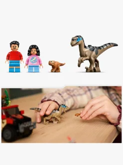 LEGO Jurassic World 76972 Offroad-flugt fra raptor