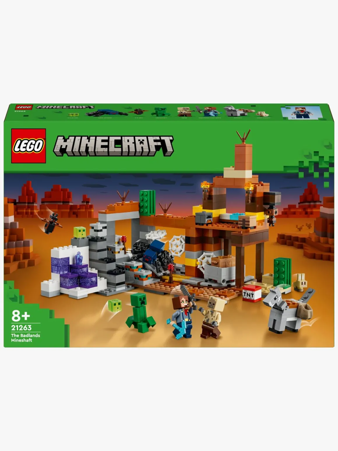 LEGO Minecraft 21263 Badlands-mineskakten