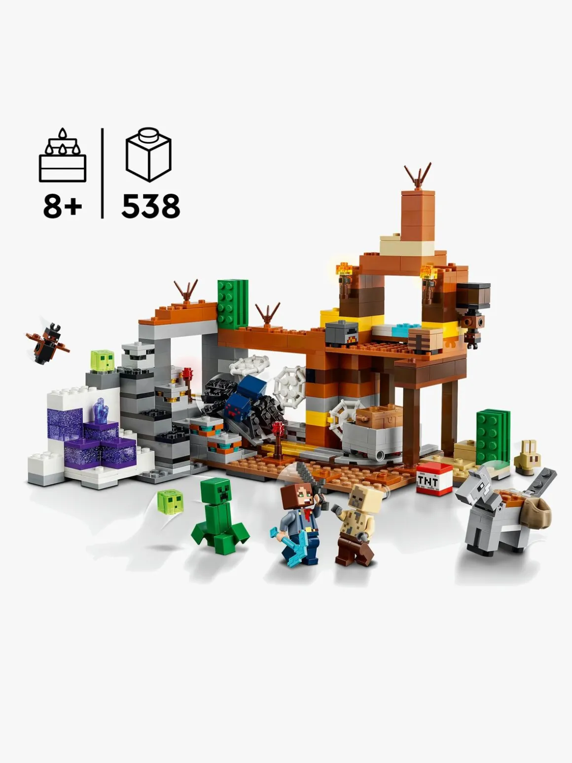 LEGO Minecraft 21263 Badlands-mineskakten