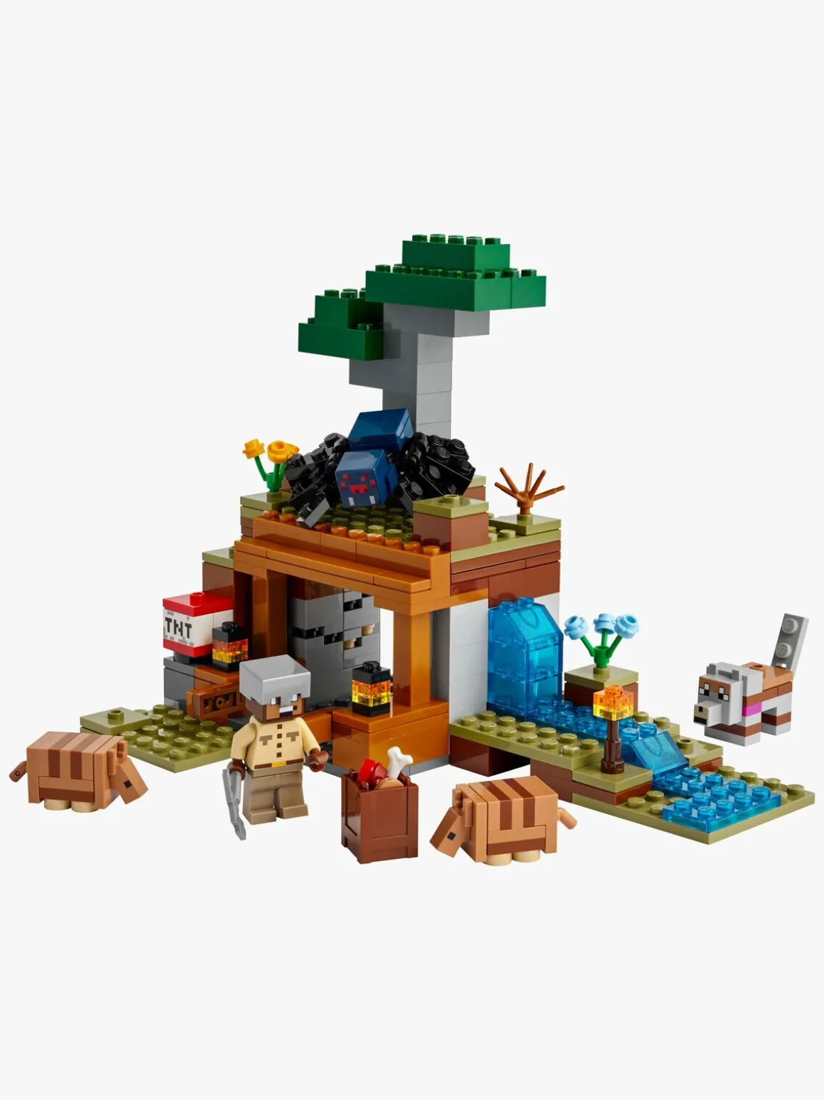 LEGO Minecraft 21269 Bæltedyrs-mineekspeditionen