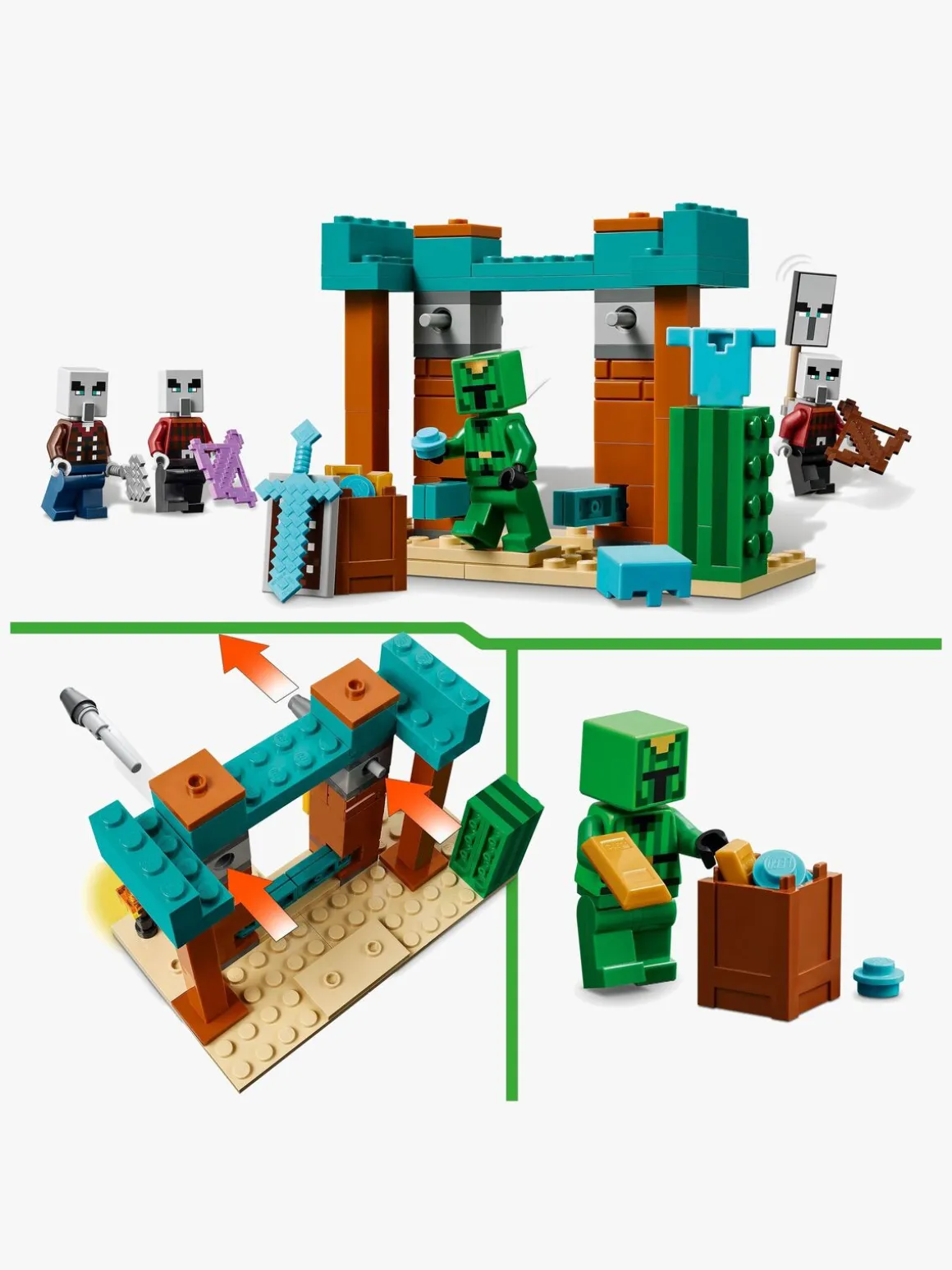 LEGO Minecraft 21267 De udstødtes ørkenpatrulje