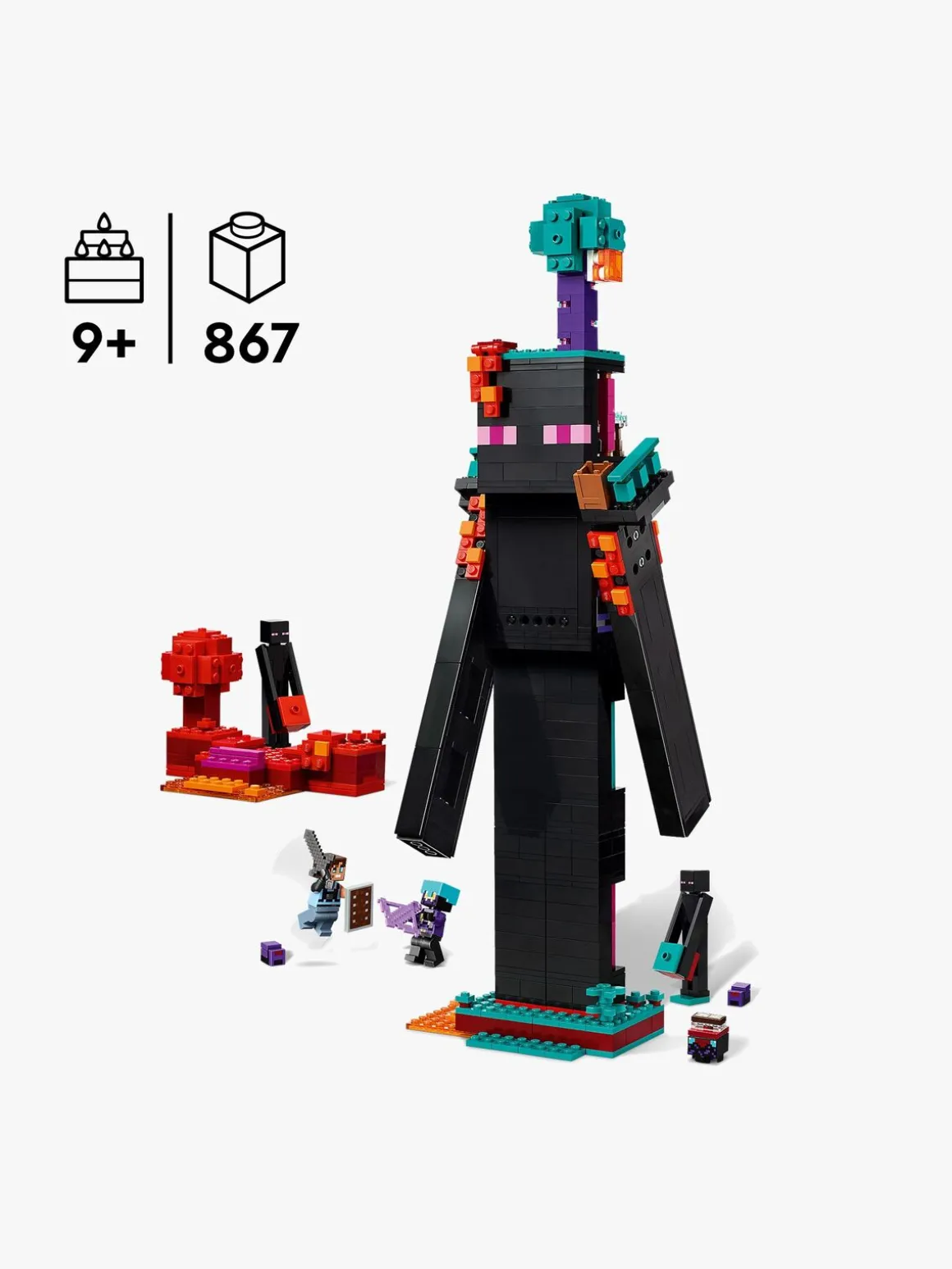 LEGO Minecraft 21279 Enderman-tårnet