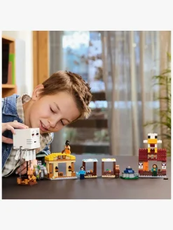 LEGO Minecraft 21273 Ghast-ballonens angreb på landsbyen