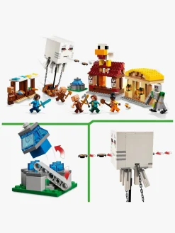 LEGO Minecraft 21273 Ghast-ballonens angreb på landsbyen