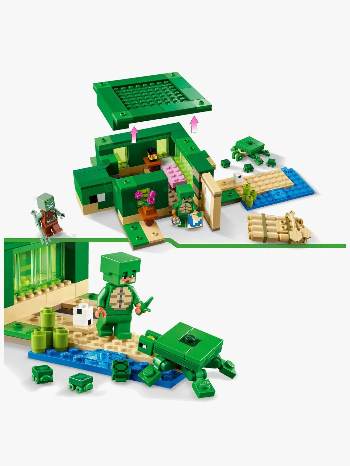 LEGO Minecraft 21254 Skildpaddestrandhuset