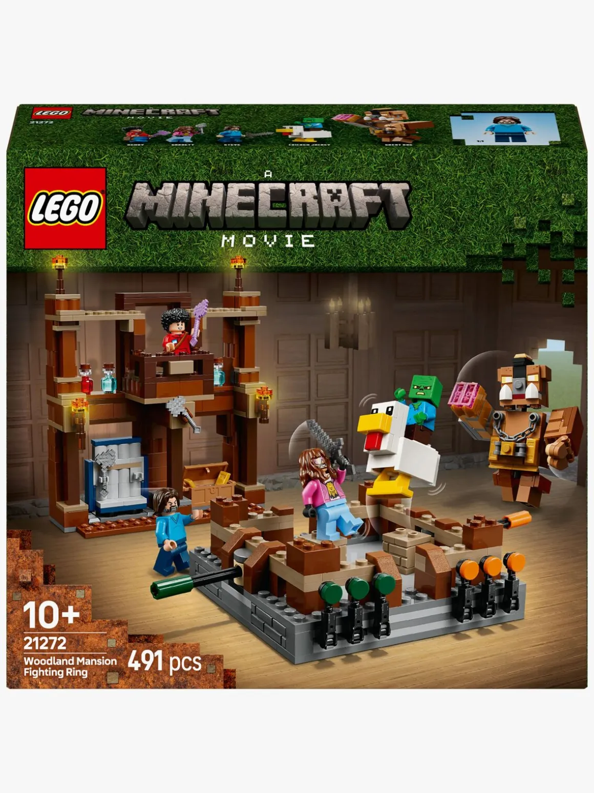 LEGO Minecraft 21272 Skovpalæets kampring
