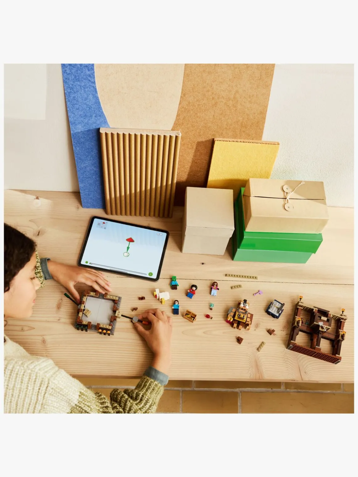 LEGO Minecraft 21272 Skovpalæets kampring