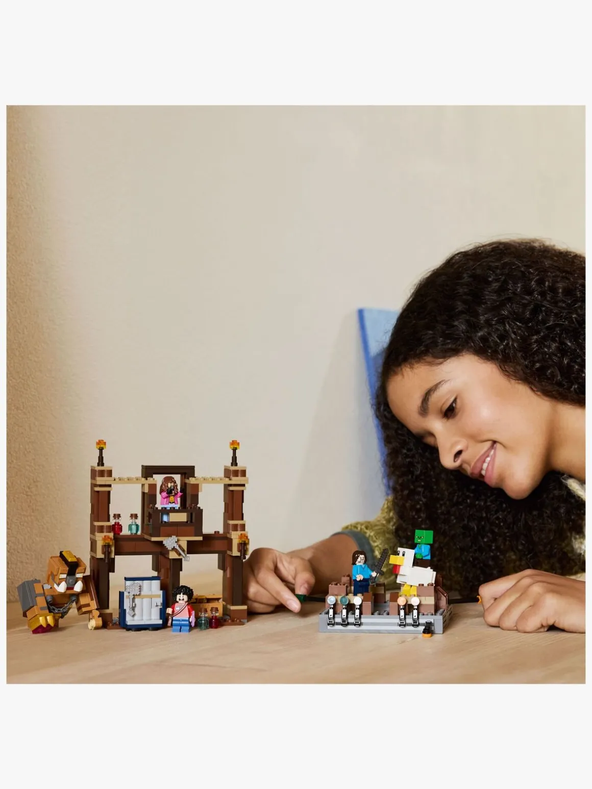 LEGO Minecraft 21272 Skovpalæets kampring