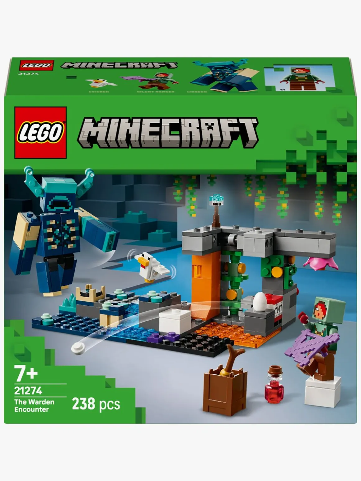 LEGO Minecraft 21274 Warden-mødet