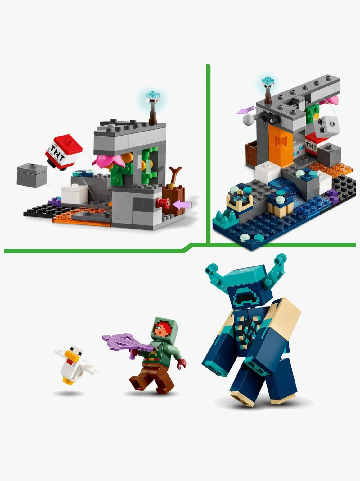 LEGO Minecraft 21274 Warden-mødet