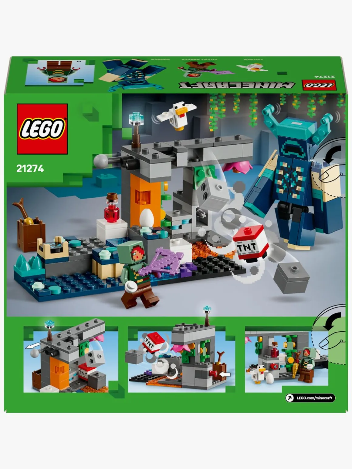 LEGO Minecraft 21274 Warden-mødet