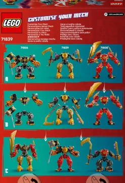 LEGO Ninjago 71839 Arins Spinjitzu-kamprobot