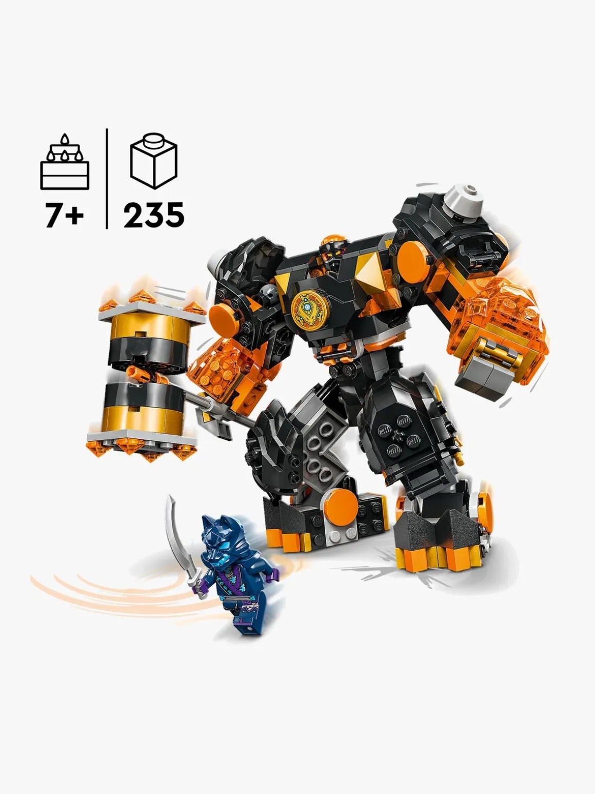 LEGO Ninjago 71806 Coles jord-elementrobot