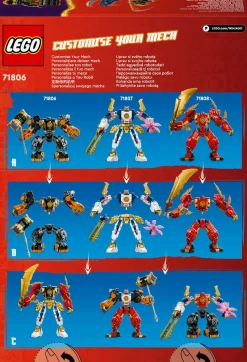 LEGO Ninjago 71806 Coles jord-elementrobot