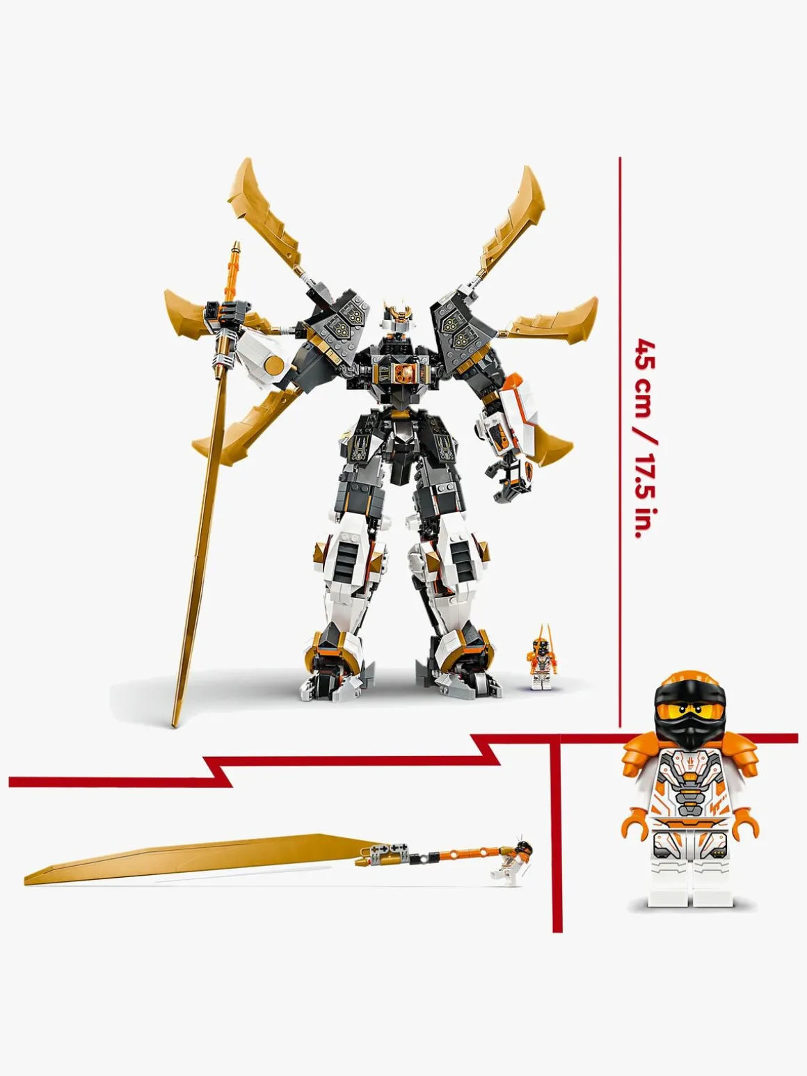 LEGO Ninjago 71821 Coles titandrage-mech
