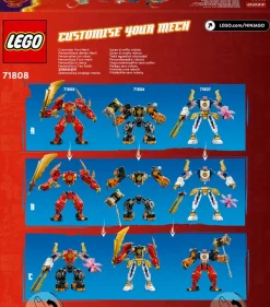 LEGO Ninjago 71808 Kais ild-elementrobot