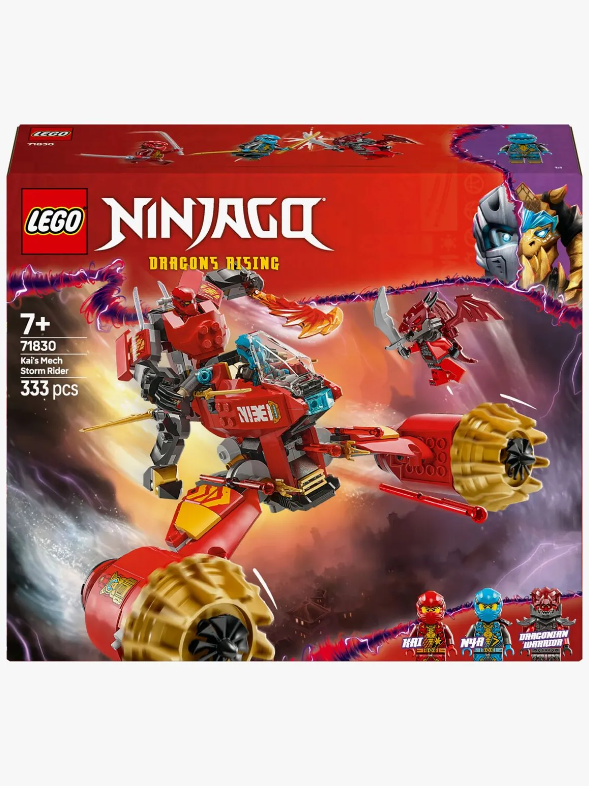 LEGO Ninjago 71830 Kais Storm Rider-mech