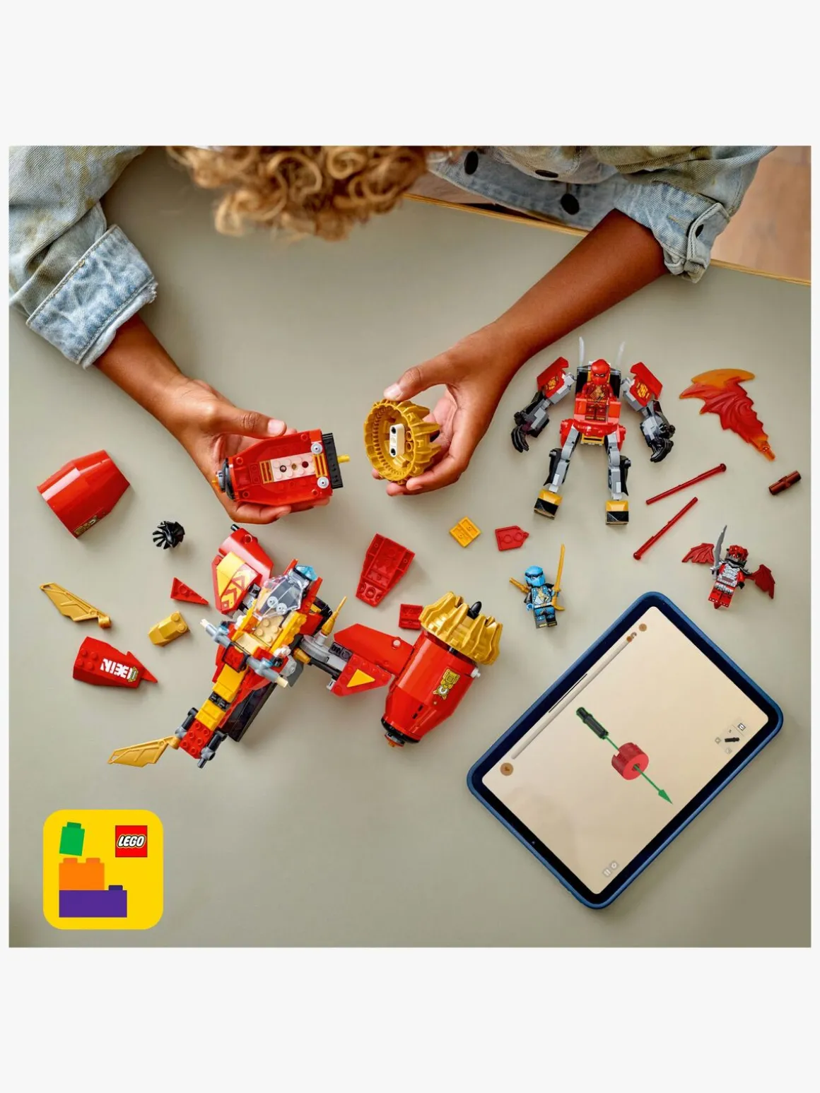 LEGO Ninjago 71830 Kais Storm Rider-mech