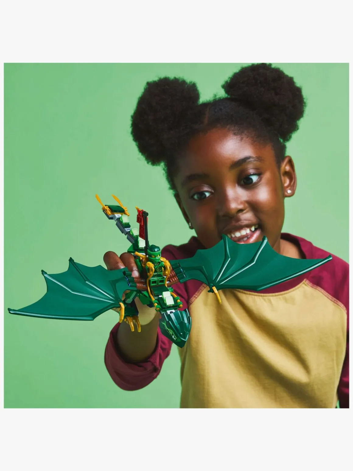 LEGO Ninjago 71829 Lloyds grønne skovdrage