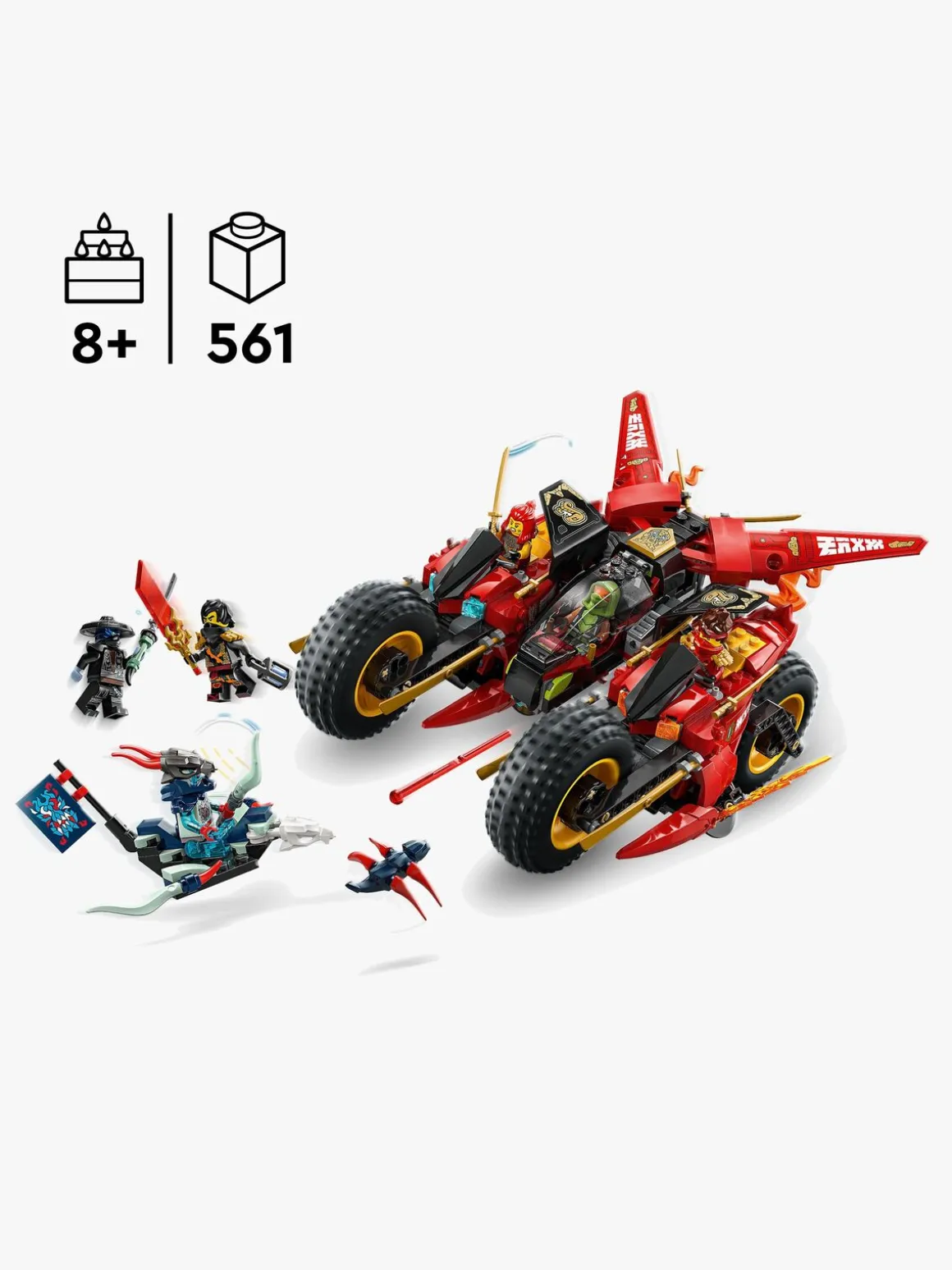 LEGO Ninjago 71844 Ninja-kampkøretøj