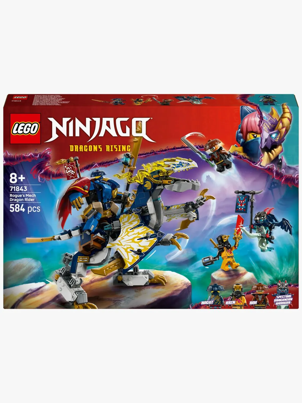 LEGO Ninjago 71843 Rogues drageflyver-mech