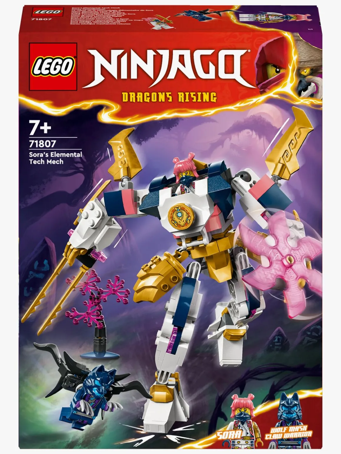 LEGO Ninjago 71807 Soras tech-elementrobot