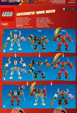 LEGO Ninjago 71807 Soras tech-elementrobot