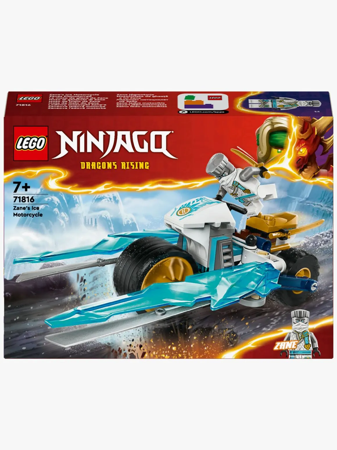 LEGO Ninjago 71816 Zanes ismotorcykel