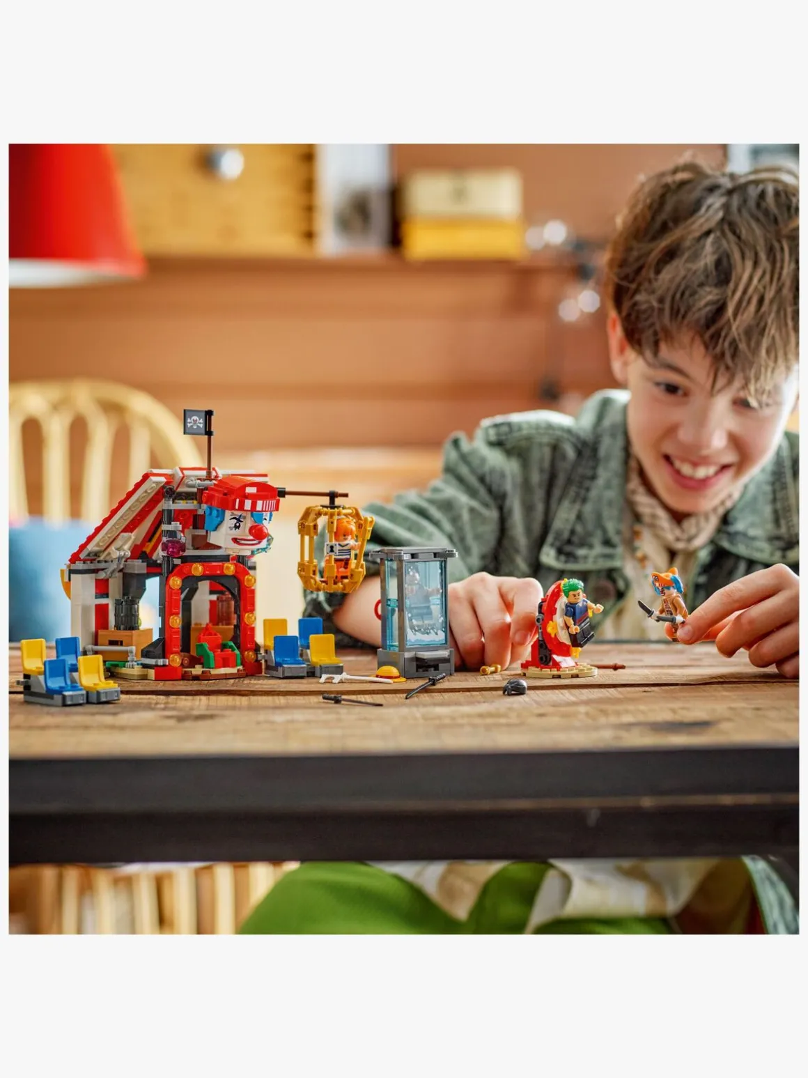 LEGO ONE PIECE 75637 Klovnen Buggys cirkustelt
