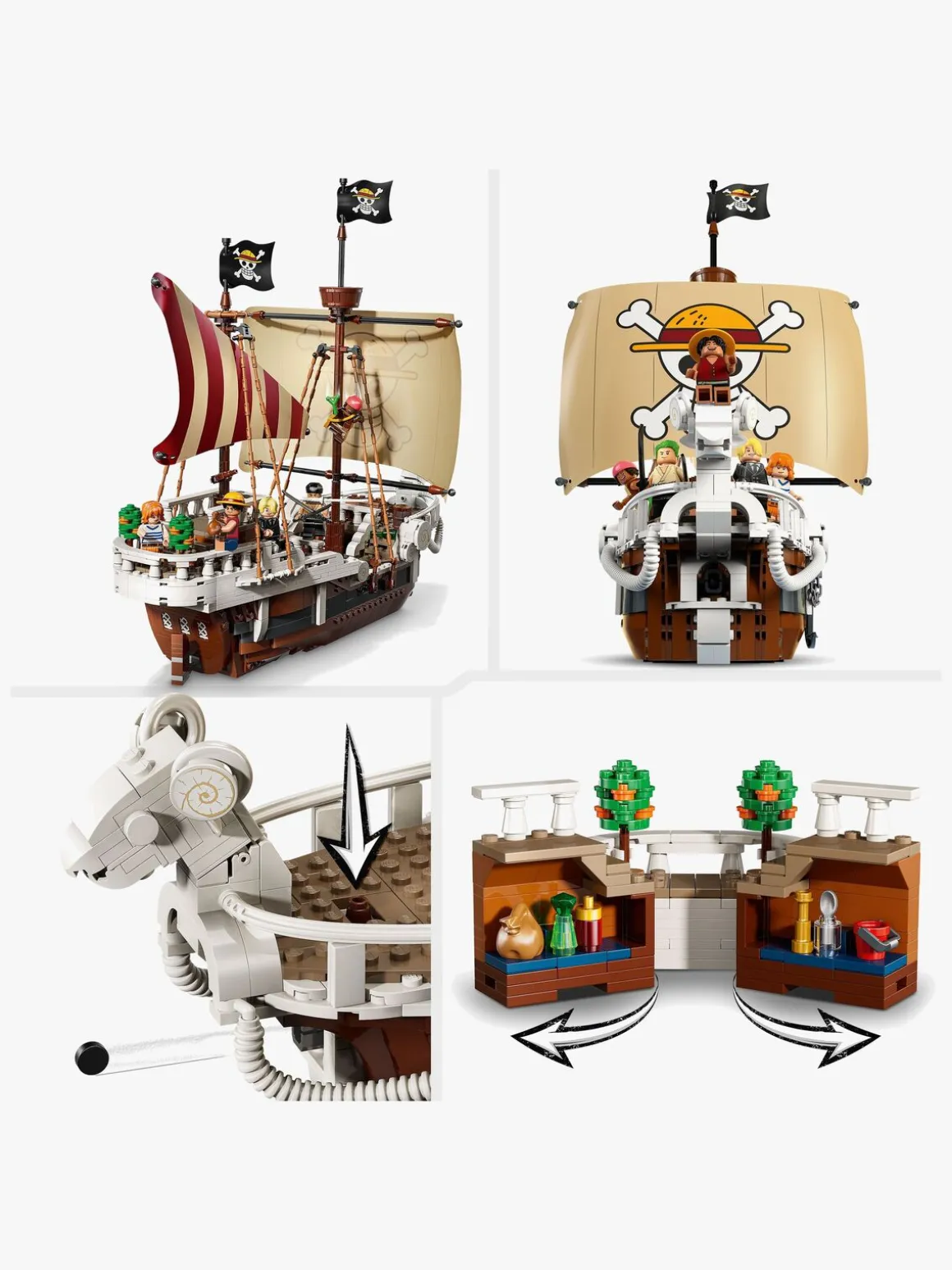 LEGO ONE PIECE 75639 Piratskibet Going Merry