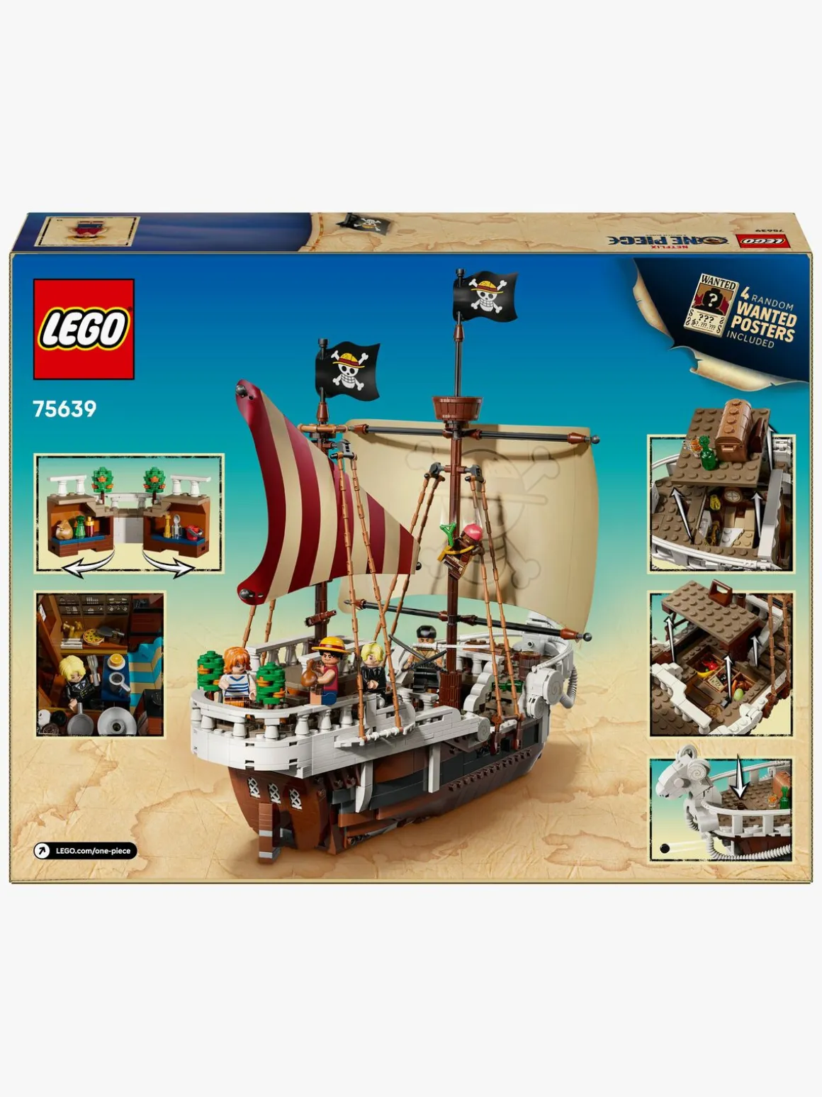 LEGO ONE PIECE 75639 Piratskibet Going Merry